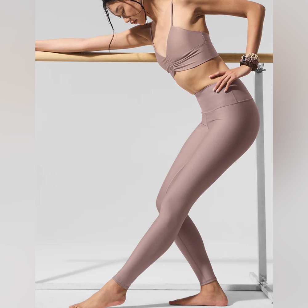 Women's Leggings/ Zip Pull over in color Taupe
